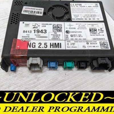 UNLOCKED 18-20 CHEVY GMC BUICK CADILLAC NG 2.5 HMI 84131943 IO6