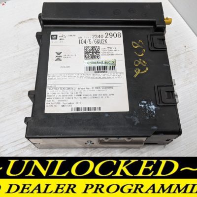 UNLOCKED 16-18 CHEVY CADILLAC GMC BUICK OEM RADIO MODULE 23402908 IO5