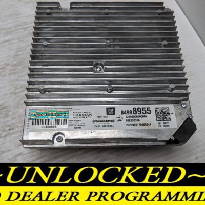 UNLOCKED 21-22 CHEVY SUBURBAN INFOTAINMENT RADIO RECEIVER 84988955 IOT