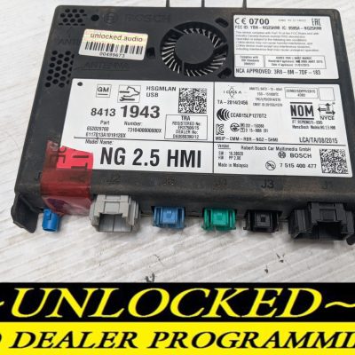 UNLOCKED 18-20 CHEVY GMC BUICK CADILLAC NG 2.5 HMI 84131943 IO6