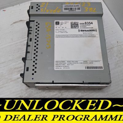 UNLOCKED 19-23 SILVERADO SIERRA COLORADO CANYON OEM RADIO 84988354 IOR