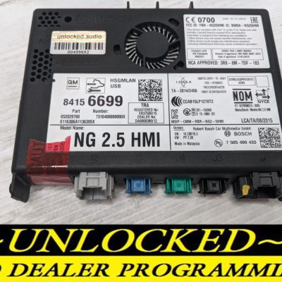 UNLOCKED 16-21 CHEVY GMC BUICK CADILLAC NG 2.5 HMI 84156699 IO5
