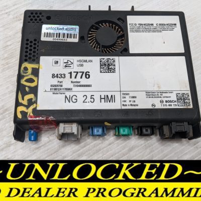 UNLOCKED 18-20 CHEVY GMC BUICK CADILLAC NG 2.5 HMI 84331776 IO6
