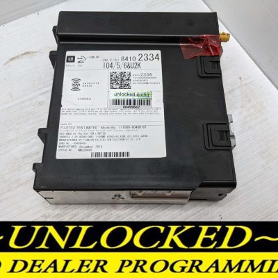 UNLOCKED 2017 CHEVY VOLT OEM RADIO 84102334 IO5 w/U2K