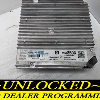 UNLOCKED 21-22 GMC SIERRA INFOTAINMENT RADIO RECEIVER 85528593 IOT