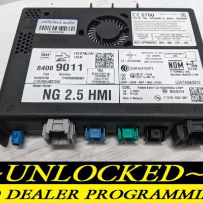 UNLOCKED 16-17 CHEVY GMC BUICK CADILLAC NG 2.5 HMI 84089011 IO6