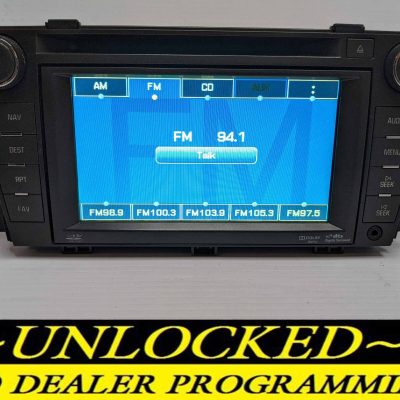 UNLOCKED 10-11 CADILLAC DTS OEM RADIO 25993432 U3R