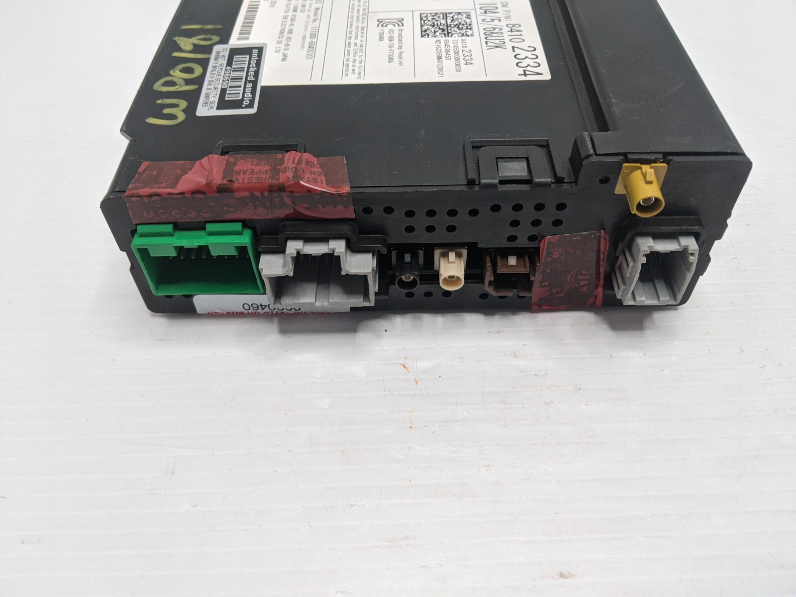 UNLOCKED 2017-2021 CHEVY GMC BUICK OEM RADIO 84102334 IO6 w/U2K - Image 2