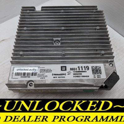 UNLOCKED 21-24 CHEVY SILVERADO TRAVERSE BLAZER TRAILBLAZER CAMARO INFOTAINMENT RADIO RECEIVER 86511119 IOU
