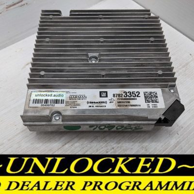 UNLOCKED 22-23 CHEVY TRAVERSE GMC TERRAIN INFOTAINMENT RADIO RECEIVER 87823352 IOS
