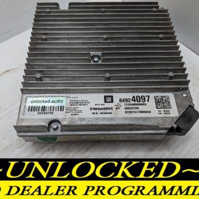 UNLOCKED 21-24 GMC SIERRA CHEVY SILVERADO OEM INFOTAINMENT RADIO 84924097 IOS