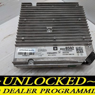 UNLOCKED 21-24 CHEVY SILVERADO OEM INFOTAINMENT RADIO 85528592 IOS