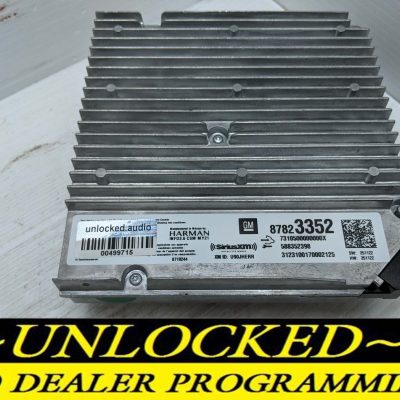UNLOCKED 21-23 CHEVY SILVERADO TRAVERSE BLAZER TRAILBLAZER CAMARO INFOTAINMENT RADIO RECEIVER 87823352 IOS