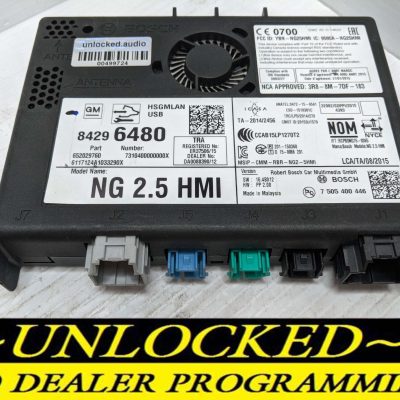 UNLOCKED 16-21 CHEVY GMC BUICK CADILLAC NG 2.5 HMI 84296480 IO5