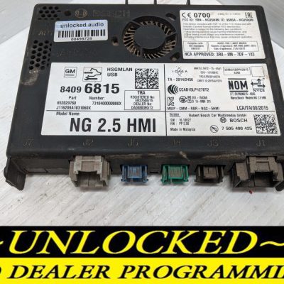 UNLOCKED 16-18 CHEVY GMC BUICK CADILLAC NG 2.5 HMI 84096815 IO5