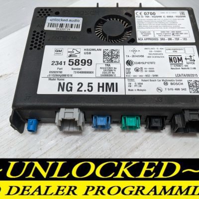 UNLOCKED 18-20 CHEVY GMC BUICK CADILLAC NG 2.5 HMI 23415899 IO6