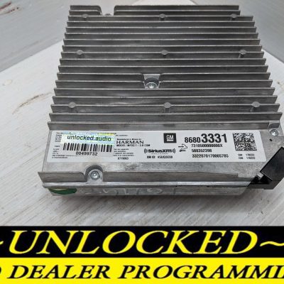 UNLOCKED 2022 CHEVY TAHOE INFOTAINMENT RADIO RECEIVER 86803331 IOK
