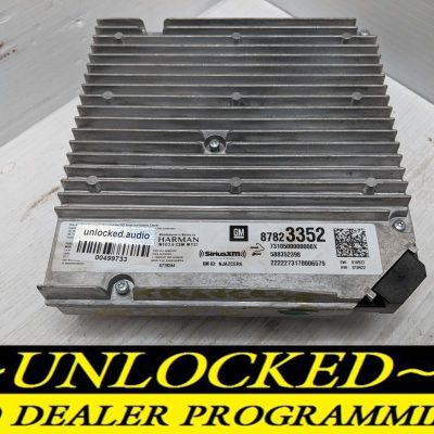 UNLOCKED 21-23 CHEVY SILVERADO TRAVERSE BLAZER TRAILBLAZER CAMARO INFOTAINMENT RADIO RECEIVER 87823352 IOS
