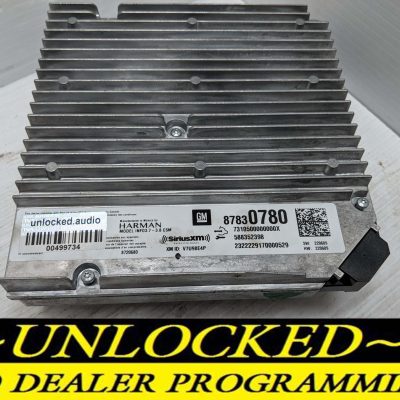 UNLOCKED 22-23 CHEVY TAHOE GMC YUKON SIERRA INFOTAINMENT RADIO RECEIVER 87830780 IOK