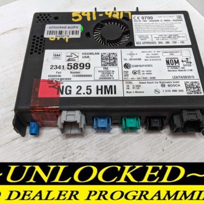 UNLOCKED 18-20 CHEVY GMC BUICK CADILLAC NG 2.5 HMI 23415899 IO6