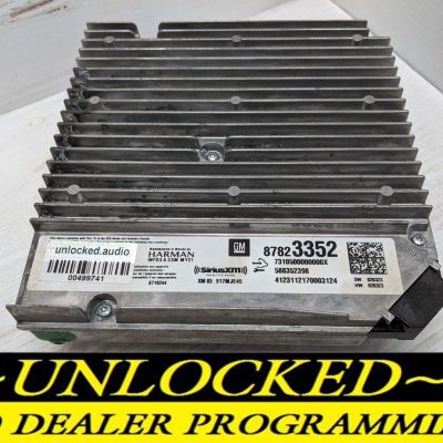 UNLOCKED 22-23 GMC ACADIA CHEVY SILVERADO INFOTAINMENT RADIO RECEIVER 87823352 IOU