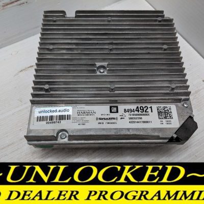 UNLOCKED 21-25 CHEVY TAHOE INFOTAINMENT RADIO RECEIVER 84944921 IOS