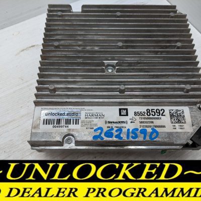 UNLOCKED 21-24 GMC SIERRA OEM INFOTAINMENT RADIO 85528592 IOS