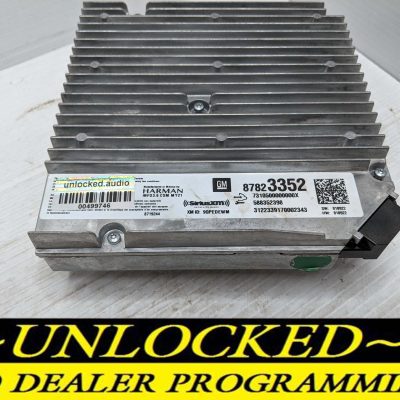 UNLOCKED 22-23 GMC ACADIA CHEVY SILVERADO INFOTAINMENT RADIO RECEIVER 87823352 IOU