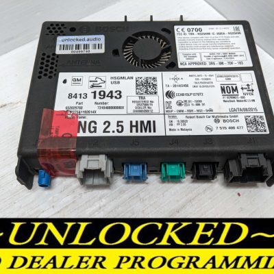 UNLOCKED 18-20 CHEVY GMC BUICK CADILLAC NG 2.5 HMI 84131943 IO6