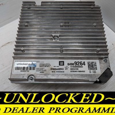 UNLOCKED 21-24 CHEVY SILVERADO OEM INFOTAINMENT RADIO 84989264 IOS