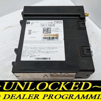 UNLOCKED 16-18 CHEVY CADILLAC GMC BUICK OEM RADIO MODULE 23402905 IO6