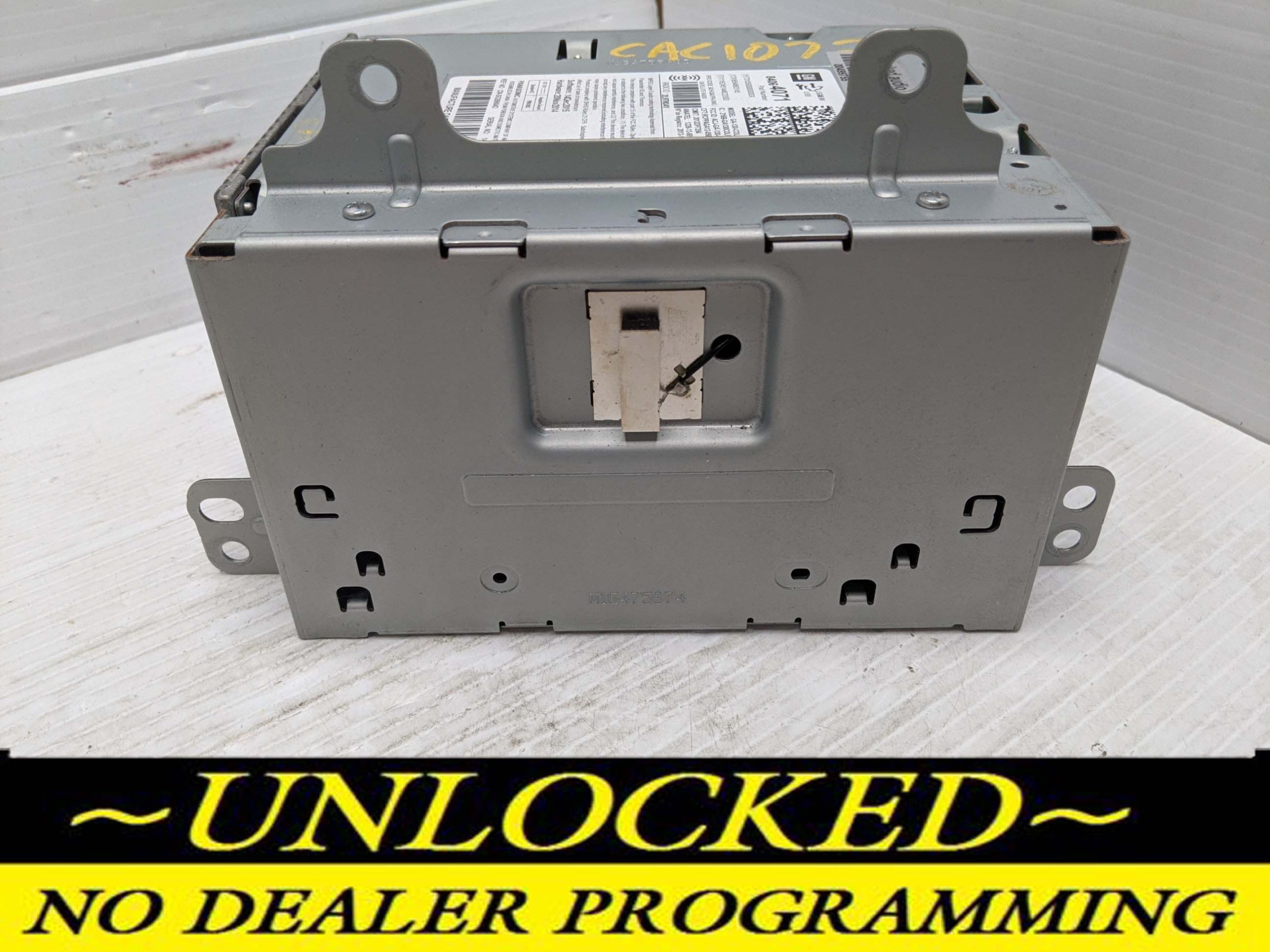 UNLOCKED 16-17 CRUZE EQUINOX TERRAIN OEM RADIO 84064071 UHQ