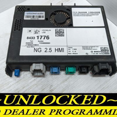 UNLOCKED 18-20 CHEVY GMC BUICK CADILLAC NG 2.5 HMI 84331776 IO6