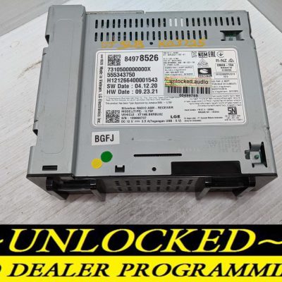 UNLOCKED 21-24 MALIBU EQUINOX TERRAIN TRAILBLAZER ENCORE GX OEM RADIO 84978526 IOR