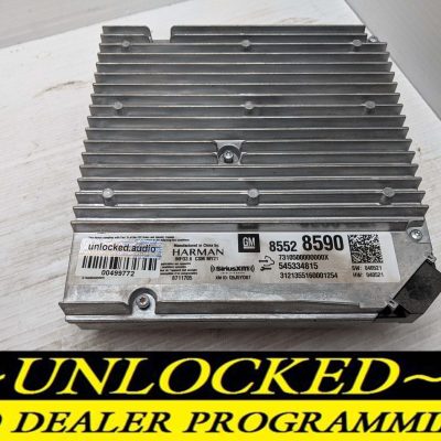 UNLOCKED 21-23 CHEVY SILVERADO TRAVERSE BLAZER TRAILBLAZER CAMARO INFOTAINMENT RADIO RECEIVER 85528590 IOS