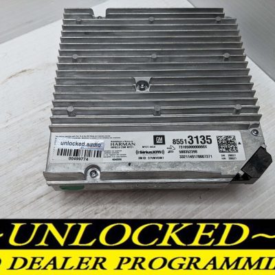 UNLOCKED 2021-2022 CADILLAC XT5 INFOTAINMENT RADIO RECEIVER 85556043 IOT