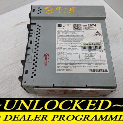 UNLOCKED 20-22 EQUINOX MALIBU OEM RADIO 84762974 IOR