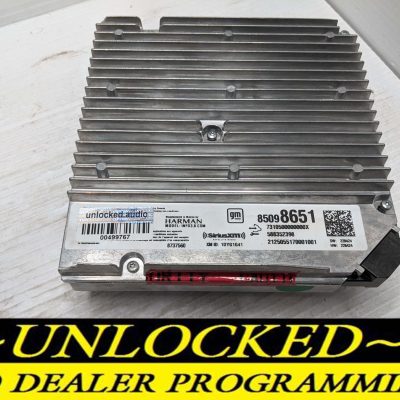 UNLOCKED 2022-2024 CHEVY SILVERADO INFOTAINMENT RADIO RECEIVER 85098651 IOK