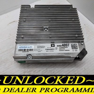 UNLOCKED 21-24 GMC SIERRA CHEVY SILVERADO OEM INFOTAINMENT RADIO 84924097 IOS