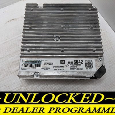 UNLOCKED 21-23 BUICK CHEVY SILVERADO TRAVERSE BLAZER TRAILBLAZER CAMARO TERRAIN INFOTAINMENT RADIO RECEIVER 85556042 IOU