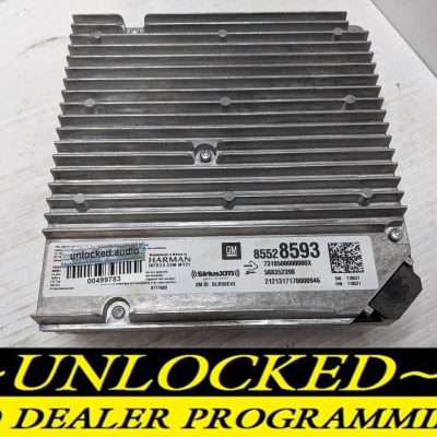 UNLOCKED 21-23 SIERRA DENALI INFOTAINMENT RADIO RECEIVER 85528593 IOT