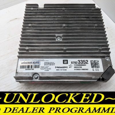 UNLOCKED 22-23 CHEVY TRAVERSE GMC TERRAIN INFOTAINMENT RADIO RECEIVER 87823352 IOS
