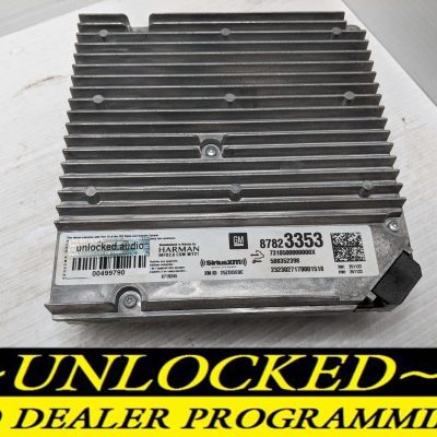 UNLOCKED 22-23 GMC SIERRA CHEVY SILVERADO INFOTAINMENT RADIO RECEIVER 87823352 IOT