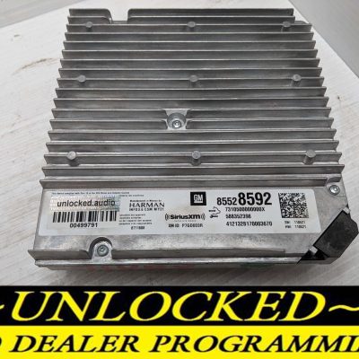 UNLOCKED 21-24 CHEVY SILVERADO OEM INFOTAINMENT RADIO 85528592 IOS
