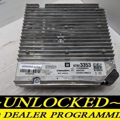 UNLOCKED 2023 SIERRA INFOTAINMENT RADIO RECEIVER 87823353 IOT