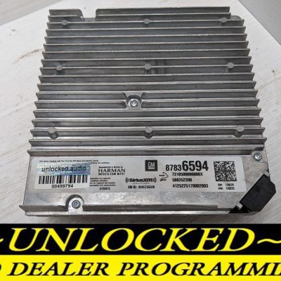 UNLOCKED 2023 SIERRA INFOTAINMENT RADIO RECEIVER 87836594 IOT