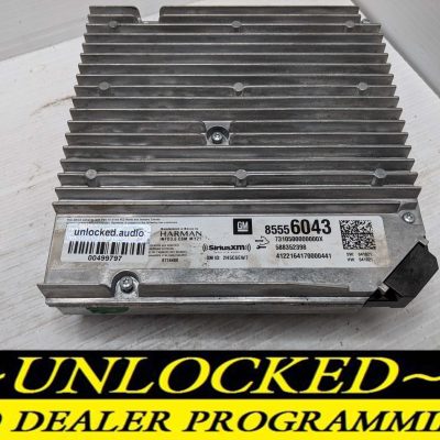 UNLOCKED 2021 2022 GMC SIERRA INFOTAINMENT RADIO RECEIVER 85556043 IOT