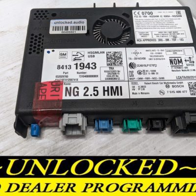 UNLOCKED 18-20 CHEVY GMC BUICK CADILLAC NG 2.5 HMI 84131943 IO6