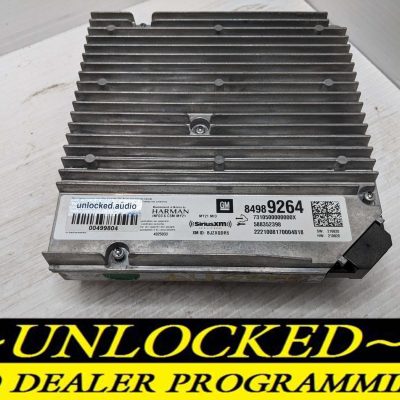 UNLOCKED 21-24 CHEVY SILVERADO OEM INFOTAINMENT RADIO 84989264 IOS