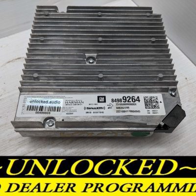 UNLOCKED 21-24 CHEVY SILVERADO OEM INFOTAINMENT RADIO 84989264 IOS